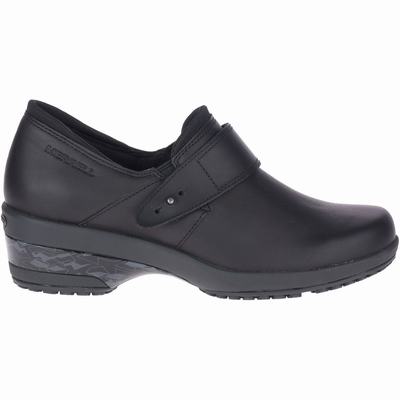 Merrell Valetta PRO Moc Slip On Skor Dam Svarta (SE716298)